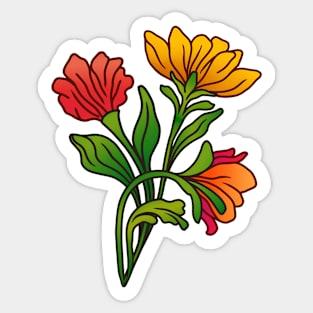 Flower Garden Sticker